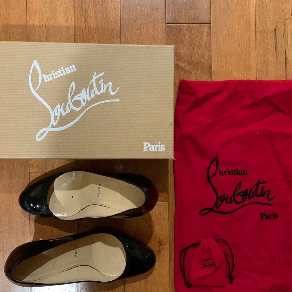 Christian Louboutin Simple Pump 85 Patent Calf